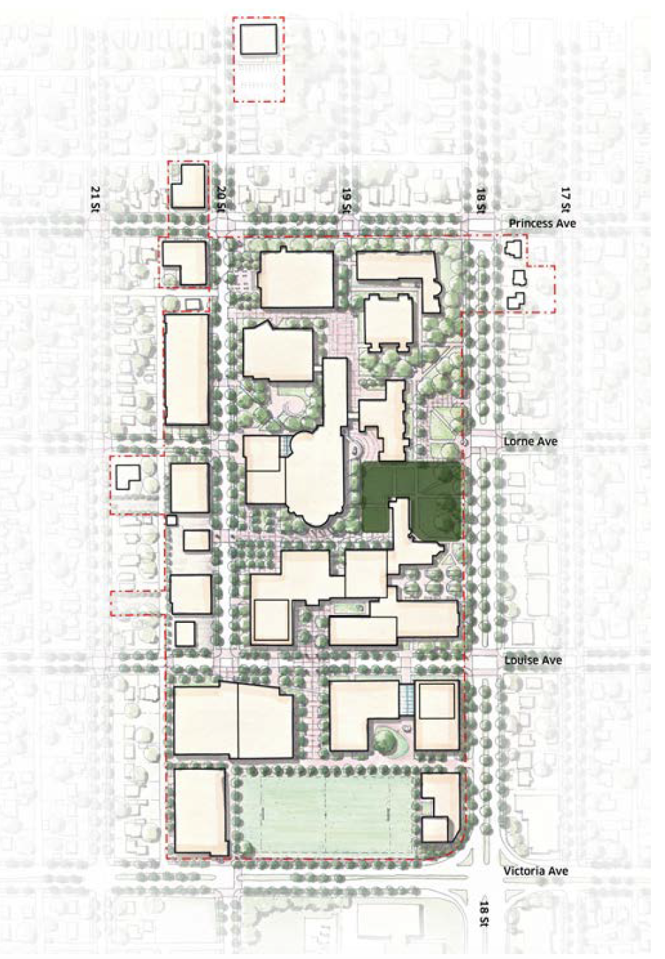 The Campus Quad Campus Master Plan