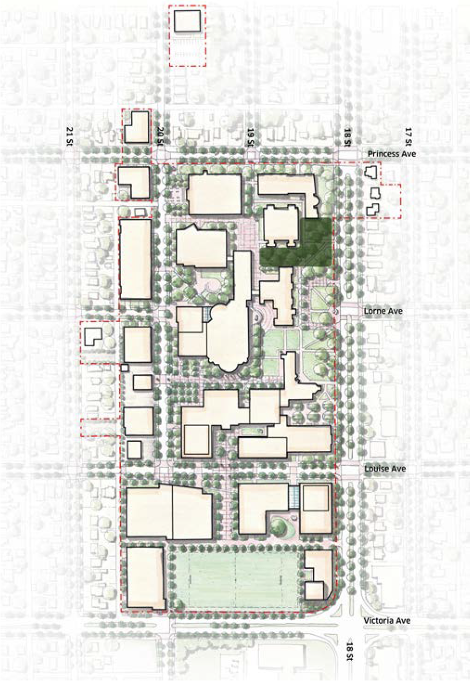 Forest Landscape | Campus Master Plan